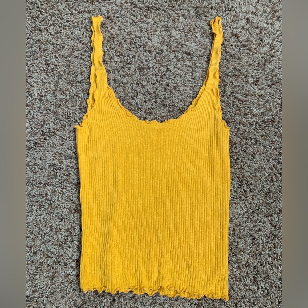 Yellow Tank Top